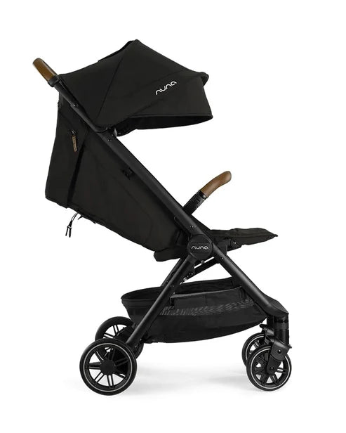 Nuna TRVL Lightweight Travel Stroller Caviar