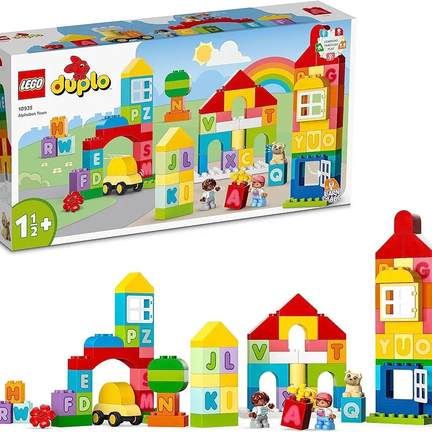 Lego Duplo Classic Alphabet Town 10935 Building Toy Set 87 Pieces