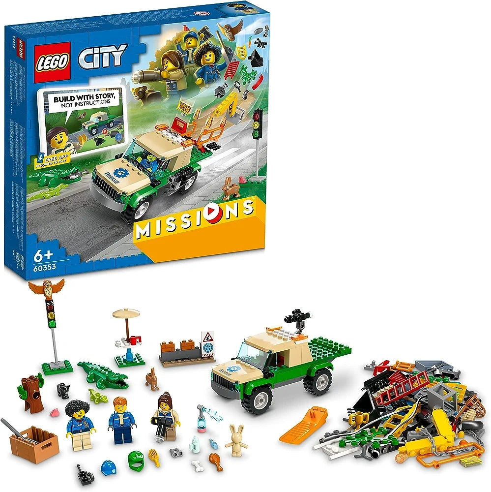 Lego 60353 City Wild Animal Rescue Missions  Building Kit 246 Pcs Multicolour