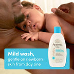 Aveeno Baby Daily Moisture Healthy Start Newborn Wash 8 FL OZ 236 ML