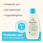Aveeno Baby Daily Moisture Healthy Start Newborn Wash 8 FL OZ 236 ML
