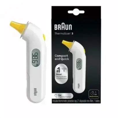 Braun Thermoscan 3 Ear Thermometer irt3030