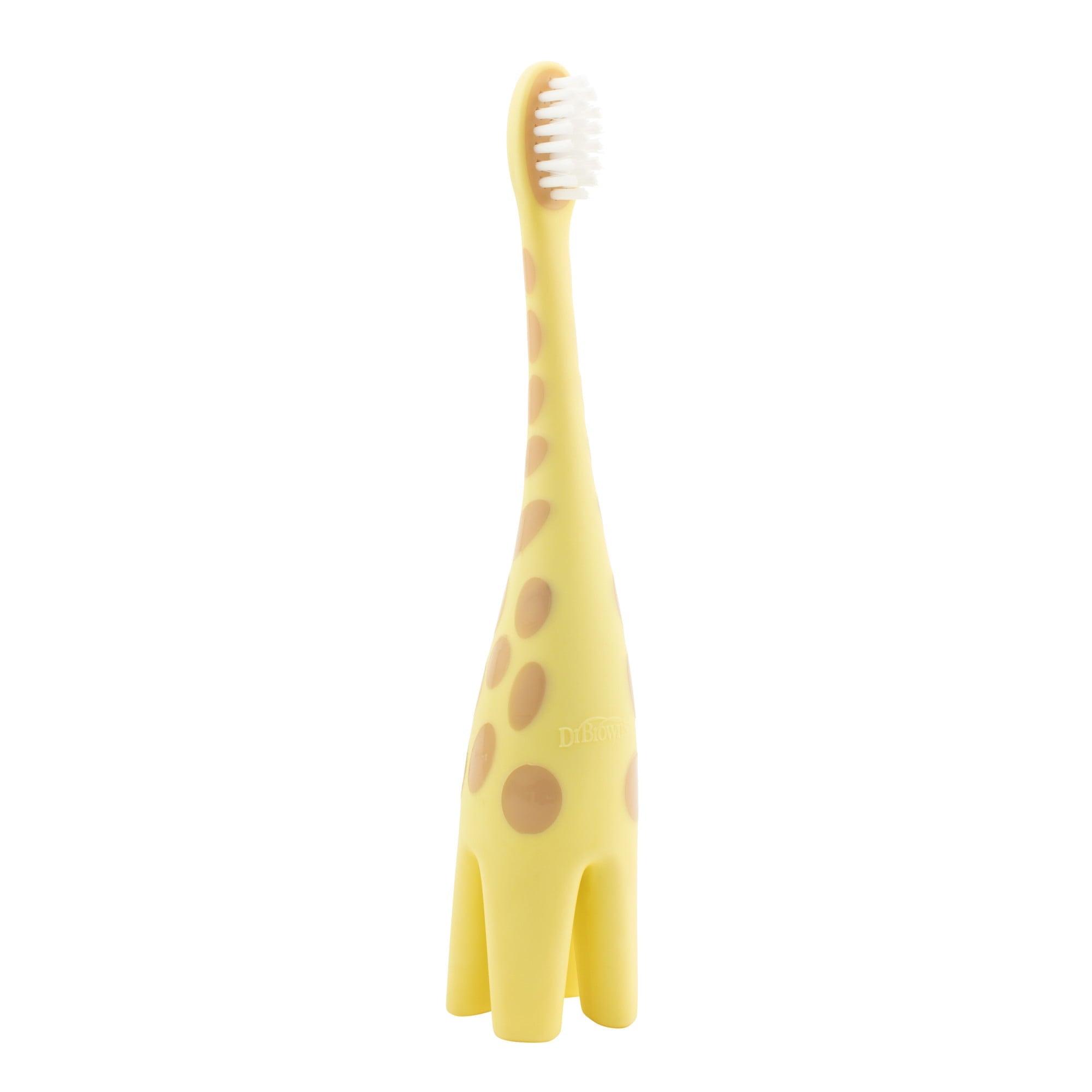 Dr Browns Infant To Toddler Training Toothbrush Soft For Babys First Teeth Giraffe 0 to 3 Years
