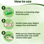 Chicco Soft Cleaning Wipes Pack of 2 72 Sheets per Pack