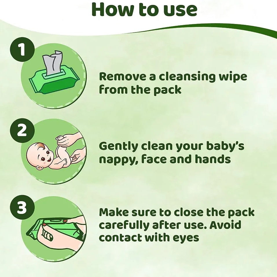 Chicco Soft Cleaning Wipes Pack of 2 72 Sheets per Pack