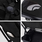 Silver Cross Nia Cabin Approved Lie Flat Travel Stroller