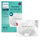 Avent Microwave Sterilizing Bag Kills 99 point 9 percent Germs and Bacteria