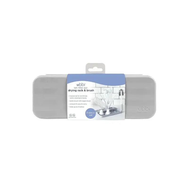 Ubbi Portable Baby Bottle Drying Rack Compact Travel