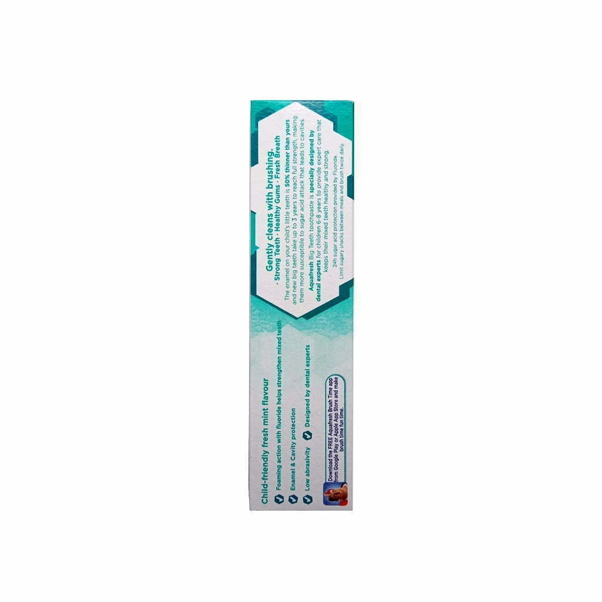Aquafresh My Big Teeth Cavity Protection, Enamel Protection Toothpaste (50 ml, 6 and More Years)