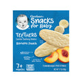 Gerber Banana Peach Teething Wafers 7 Plus Months Crawler