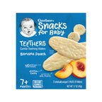 Gerber Banana Peach Teething Wafers 7 Plus Months Crawler