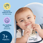 Gerber Strawberry Apple Spinach Teething Wafers 7 Plus Months Crawler