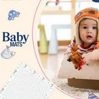 Pure baby Disposable Bed Mats Highly Absorbent Baby Children Mattress 10 Mats 90 x 60 cm