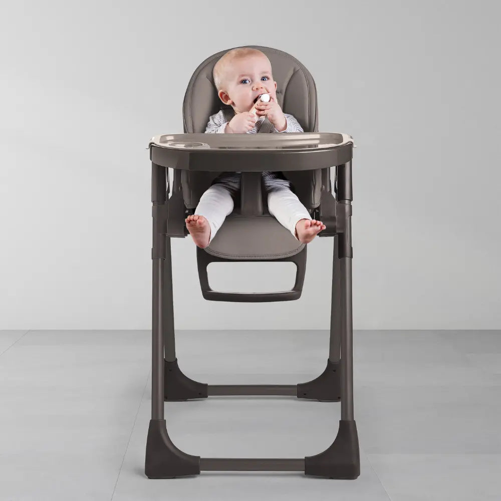 Silver Cross Gourmet High Chair 5 Position Recline Cappuccino