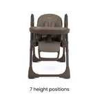 Silver Cross Gourmet High Chair 5 Position Recline Cappuccino