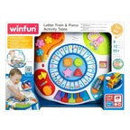 Winfun Letter Train and Piano Activity Table