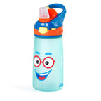 Rabitat Snap Lock Sipper Bottle 410ml Ye Blue Sparky Plastic