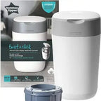 Tommee Tippee Twist and Click Advanced Nappy Disposal Sangenic Tec Bin White