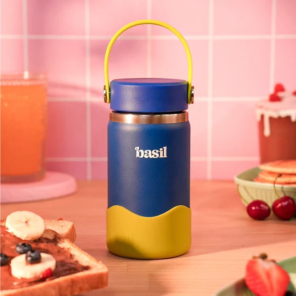 Basil HydraPop Insulated Stainless steel Sipper with Carry Handle - 380ml
