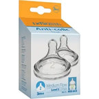 Dr Browns Options plus Wide Neck Baby Bottle Nipple Level2 3 to 6 Months Pack of 2