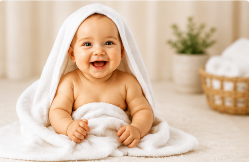 Newborn Bath Time Essentials