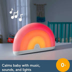 Fisher Price Soothe and Glow Rainbow Sound Machine With Music And Lights 0 plus Month