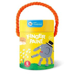 Jar Melo Washable Finger Paint Colors Set 6 Colors Age 2 plus Years