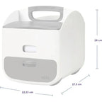 Ubbi Diaper Caddy with Changing Mat Portable Baby Organizer