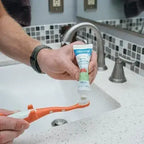 Dr Browns Baby Toothpaste Strawberry Flavor Toddlers and Kids Love Fluoride Fre Made in the Usa 0 to 3 years 1p4oz