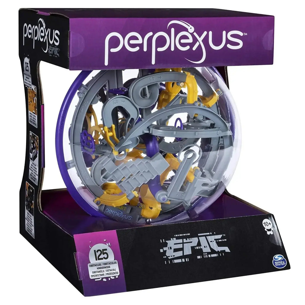 Funskool Spin Master Games Perplexus Epic Challenging Interactive Maze Game With 125 Obstacles For Ages 10 plus month