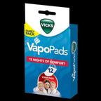 Vicks Soothing Menthol Vapo Pads 12 Pack