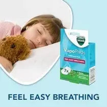 Vicks VapoPads Menthol - Scented pads with essential oils ( 7 pads Pack Of 1 )