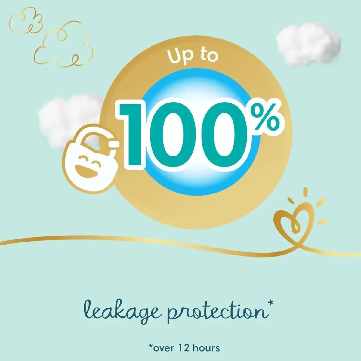 Pampers Premium Taped Diapers Size 4 9 to 14kg 54 Count Made in Saudi Arabia
