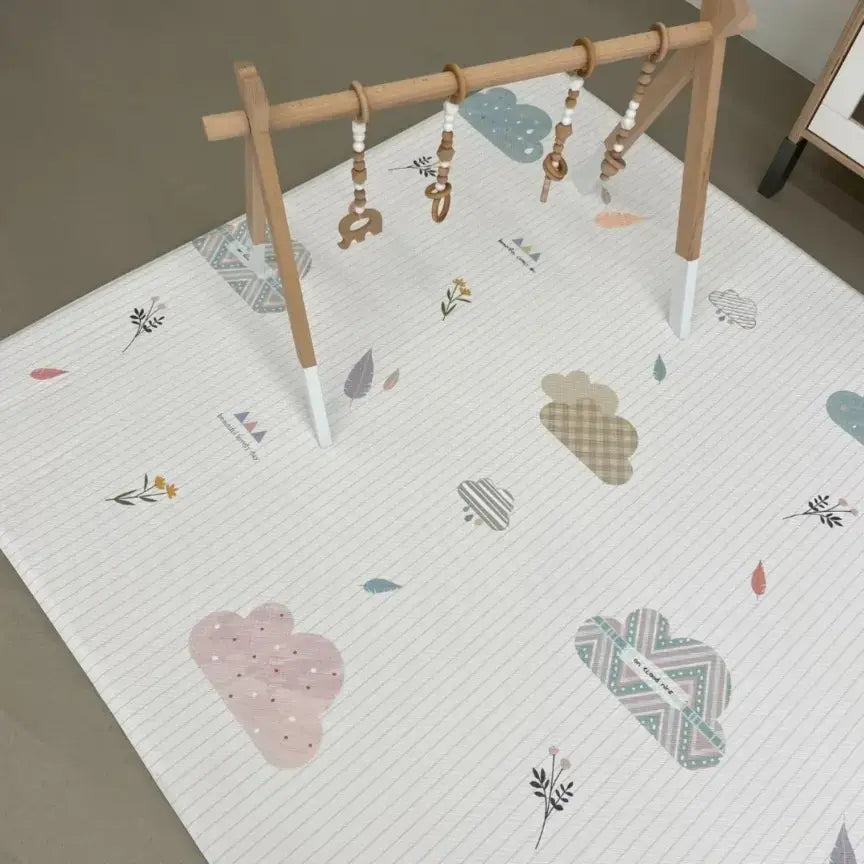 Dwinguler Large Playmat Elly Family Reversible Baby Mat