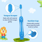 Chicco xtra soft Orange Toothbrush for 3 to 8 Year Kids 1 Count
