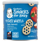 Gerber Banana Cream Apple Harvest snacks for baby Crawler 10+ months