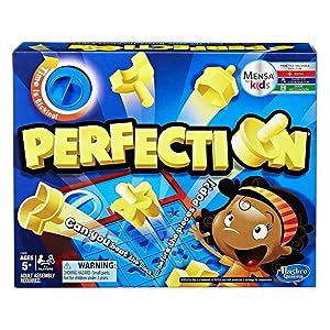 Hasbro Gaming Perfection Game For Kids Ages 5 And Up C0432 Multicolor