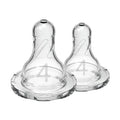 Dr Browns Natural Flow Narrow Baby Bottle Silicone Nipple 2 Pack Level4 9 Months plus
