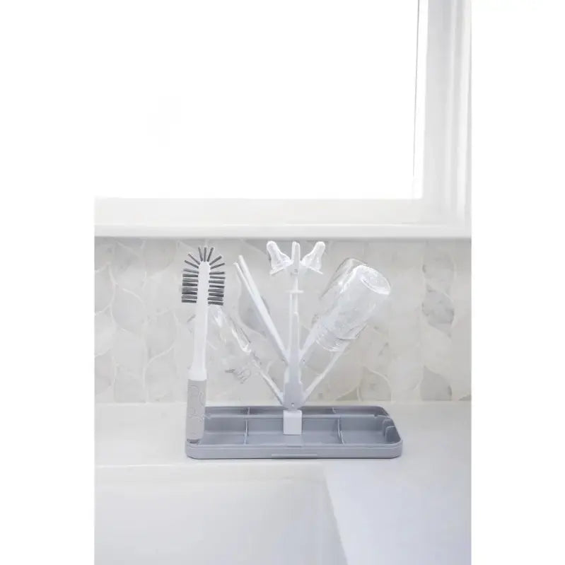 Ubbi Portable Baby Bottle Drying Rack Compact Travel
