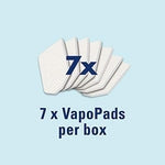 Vicks VapoPads Menthol - Scented pads with essential oils ( 7 pads Pack Of 1 )