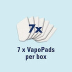 Vicks VapoPads Menthol - Scented pads with essential oils ( 7 pads Pack Of 1 )
