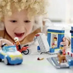 Lego City Police Station Chase 60370 Building Toy Set 172 Pcs