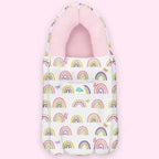 Fancy Fluff Organic Carry Nest Rainbow Dreams