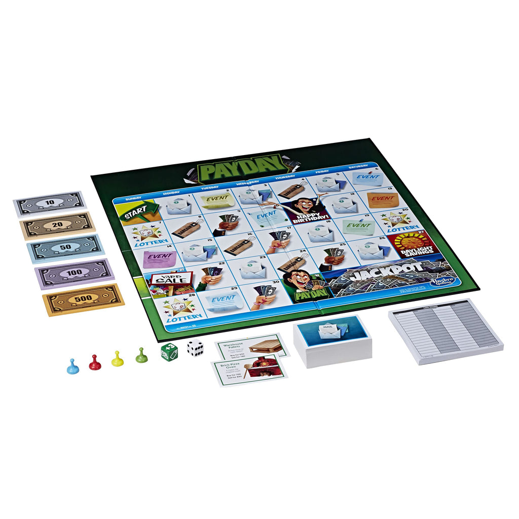 Hasbro Pay Day Game For Kids Ages 8 and Up
