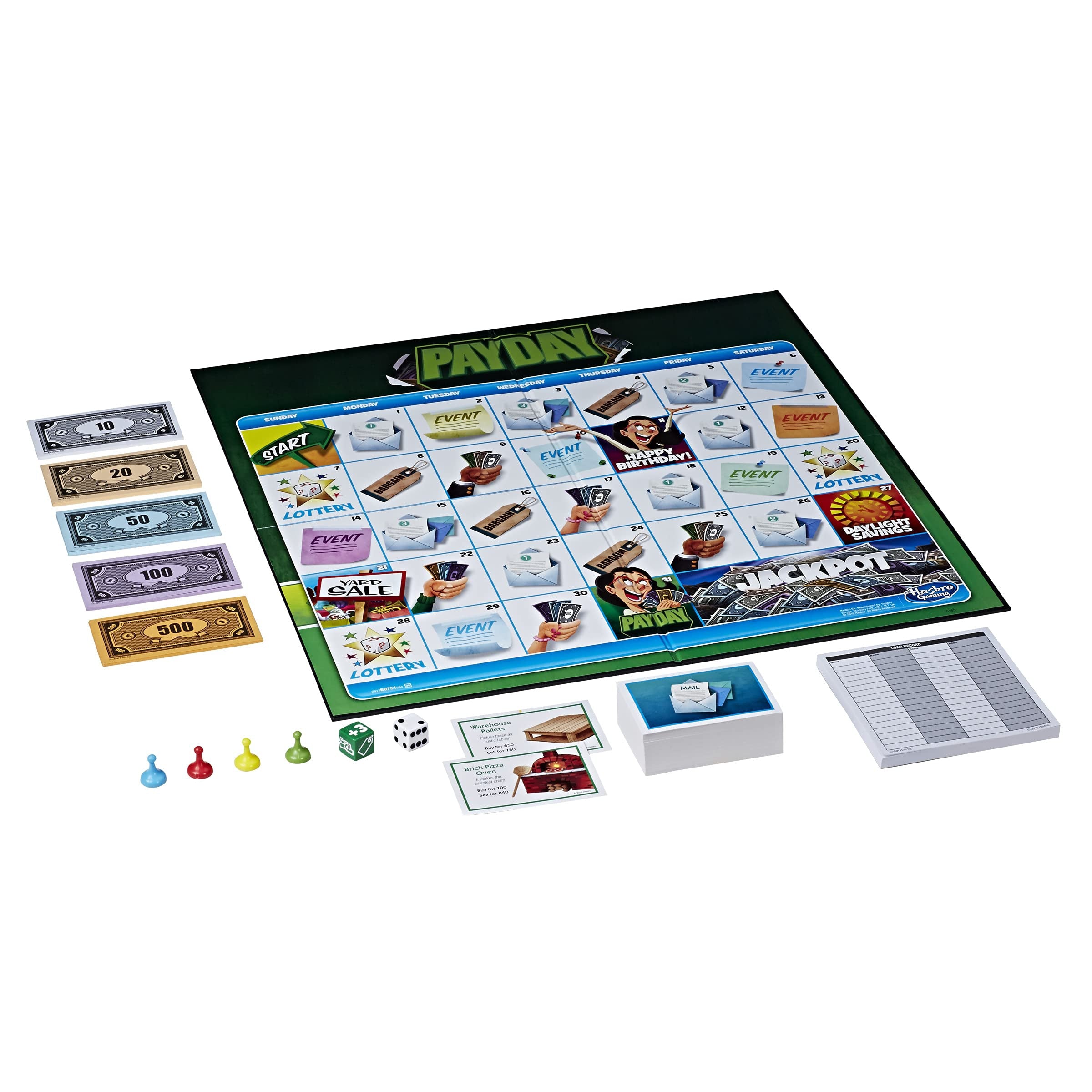 Hasbro Pay Day Game For Kids Ages 8 and Up