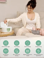 Momcozy Wet Wipe Warmer Large Capacity with Lid