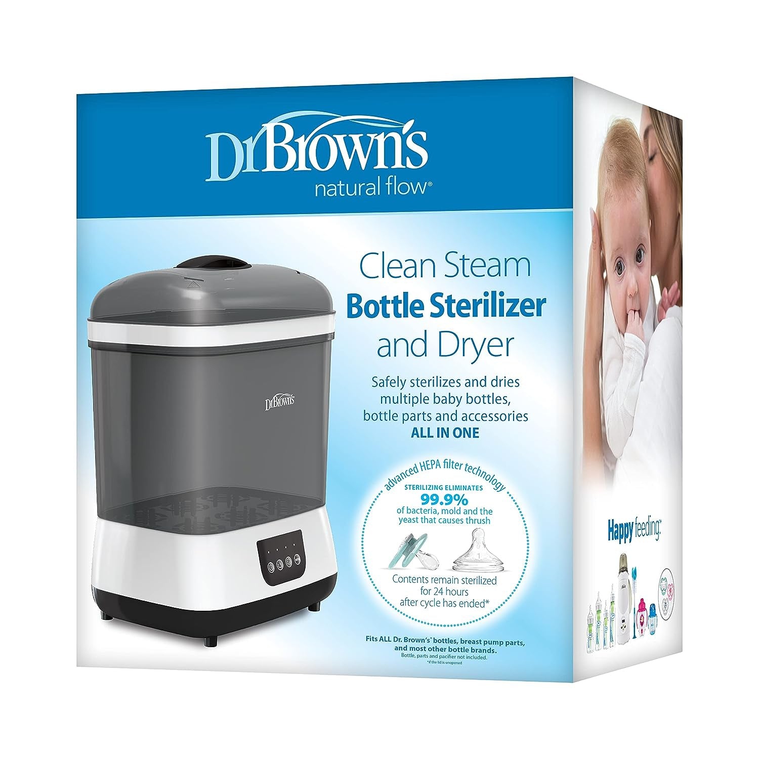 Dr Browns All in One Sterilizer and Dryer for Baby Bottles Parts and Other New Born