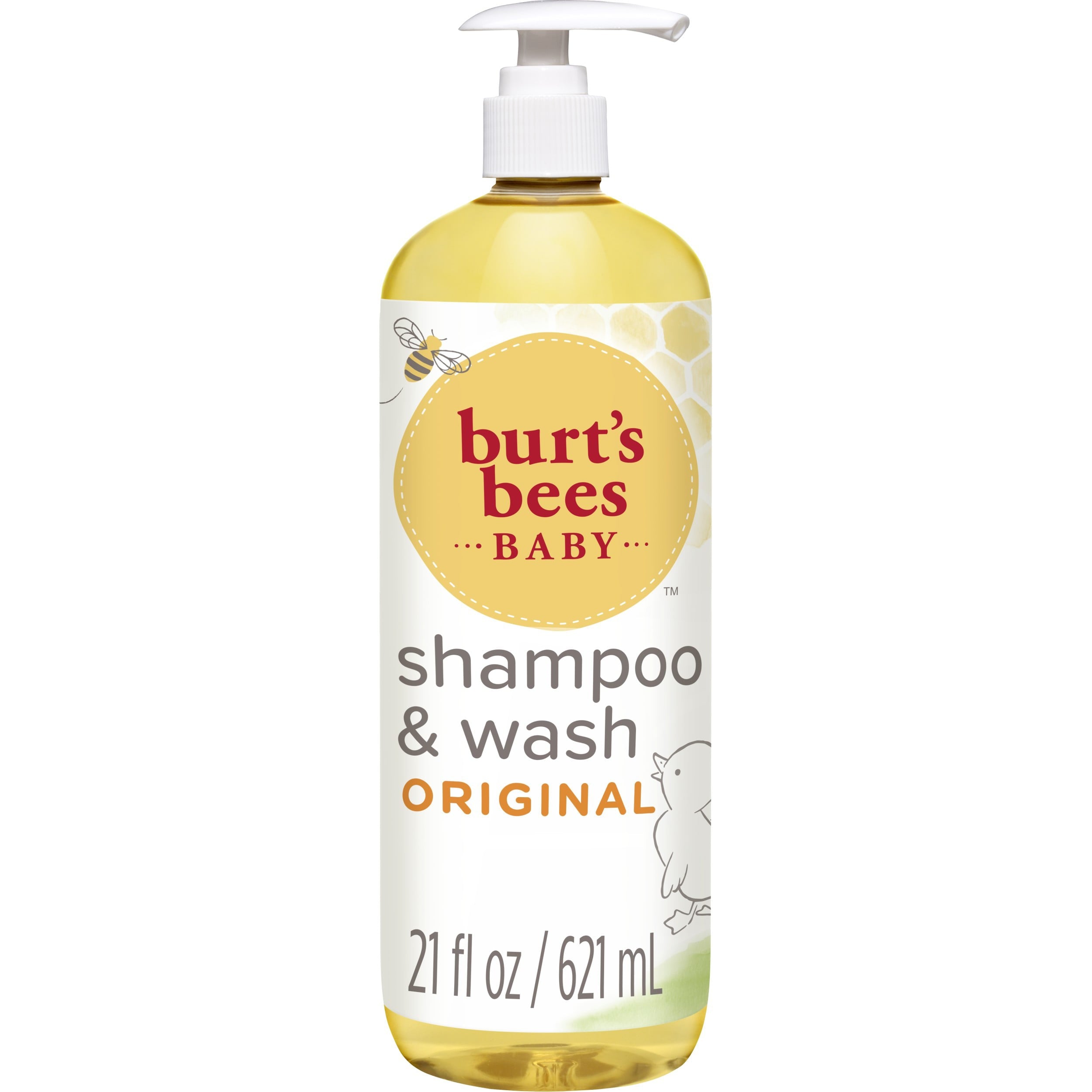 Burts Baby Bee Shampoo and Wash Original 621ml