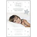 Pure baby Disposable Bed Mats Highly Absorbent Baby Children Mattress 10 Mats 90 x 60 cm