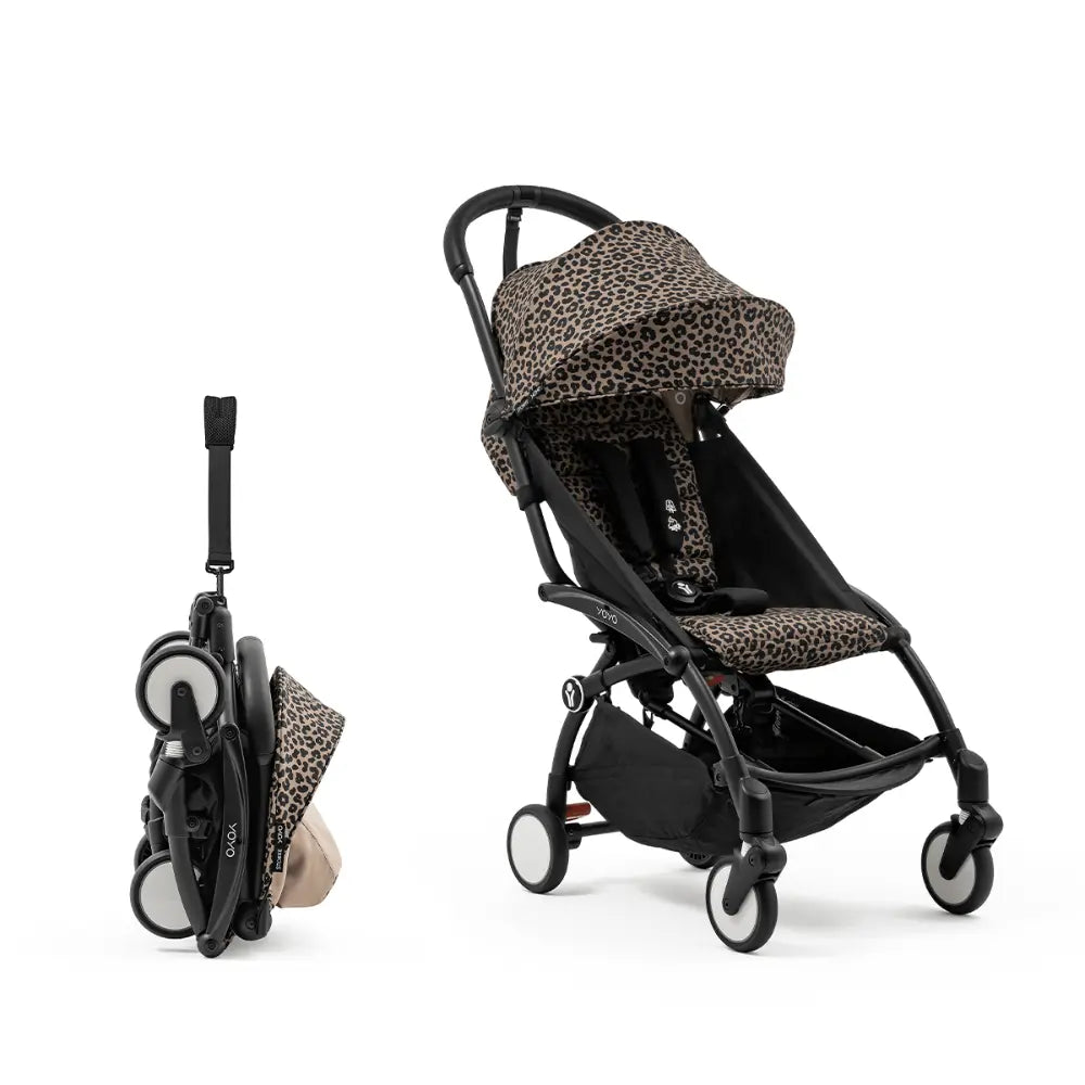 Stokke Yoyo3 Stroller Black Frame 6 Months Plus Color Pack Lightweight